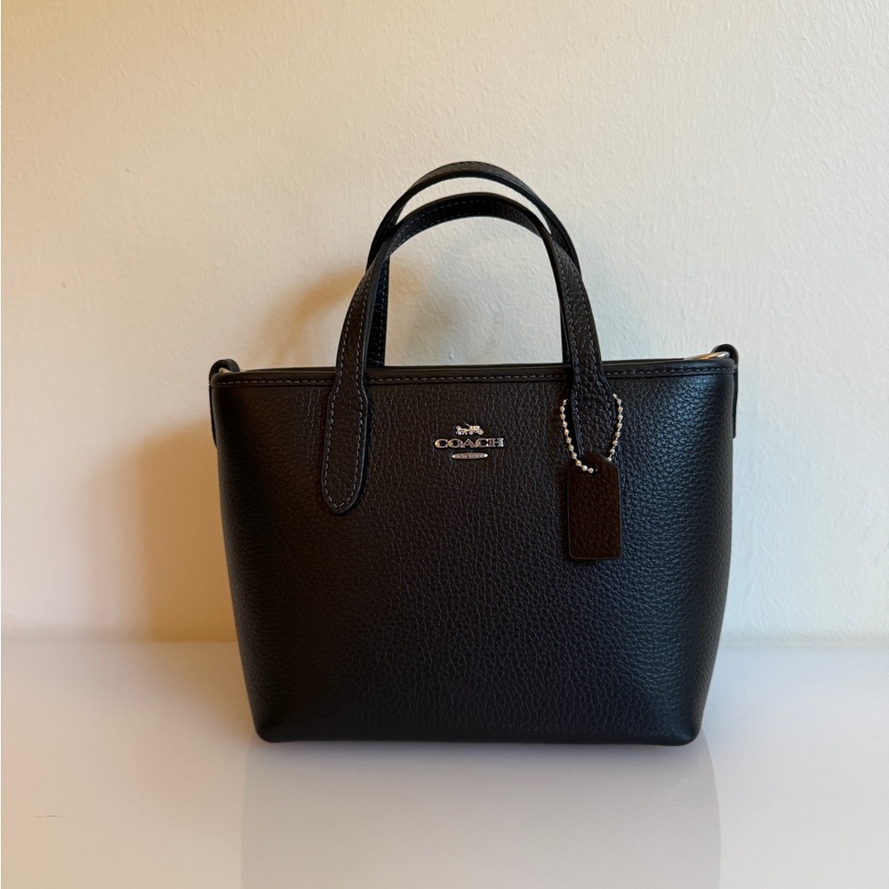 Coach Mini City Tote Black